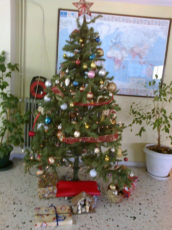 Το χριστουγεννιάτικό μας δέντρο