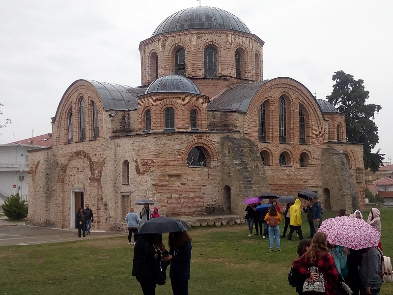 Επίσκεψη στο βυζαντινό υδραγωγείο και στην Παναγία Κοσμοσώτειρα στις Φέρες
