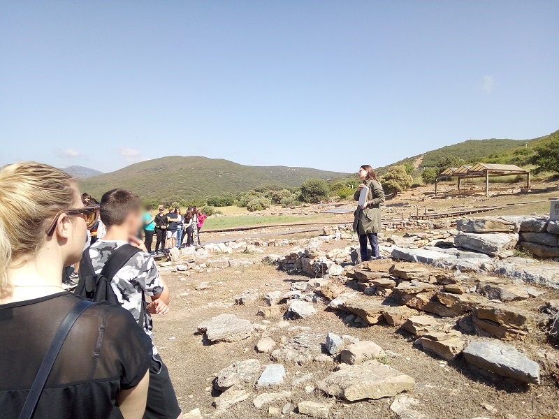 Εκπαιδευτική επίσκεψη στην αρχαία Ζώνη Μεσημβρίας